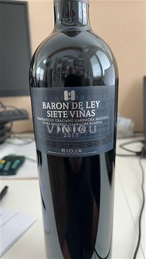 La Rioja Rioja Baron de Ley Siete Viñas Reserva 2017