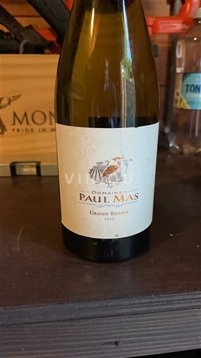 Languedoc a Roussillon Pays d'Oc Domaine S Paul Mas Grande Réserve 2019