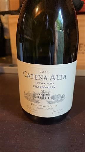 Mendoza Bodega y Viñedos Catena Historic Rows Chardonnay 2021