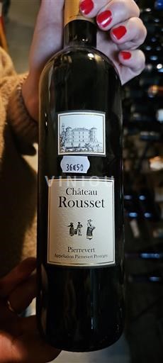 Thung lũng Rhône Pierrevert Château Rousset 2020
