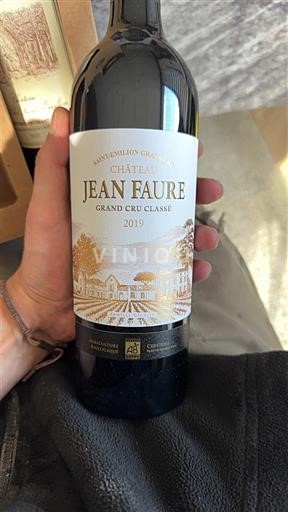 Bordeaux Saint-Émilion Grand Cru Grand Cru Château Jean Faure 2019