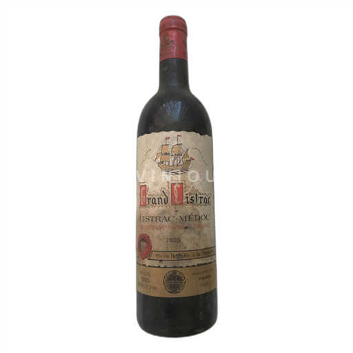 Bordeaux Listrac-Médoc Grand Listrac 1985