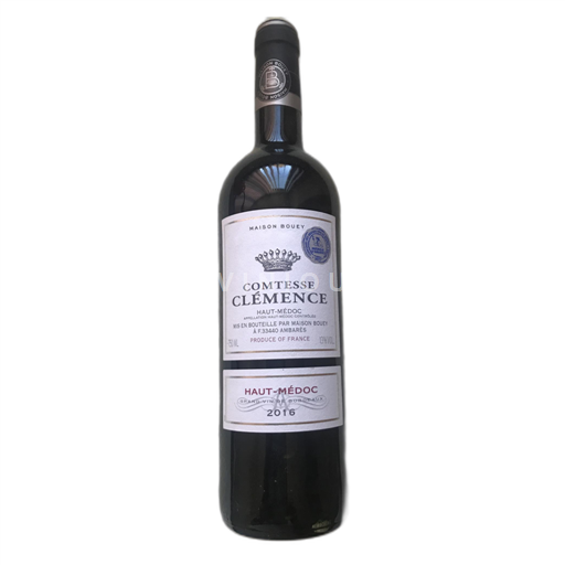 Bordeaux Haut-Médoc Maison Bouey Comtesse Clémence 2016