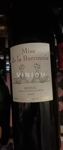 Bordeaux Médoc Mise de la Baronnerie 2005