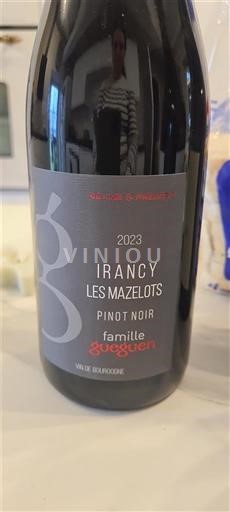 Burgundy Irancy Famille Gueguen Les Mazelots 2023