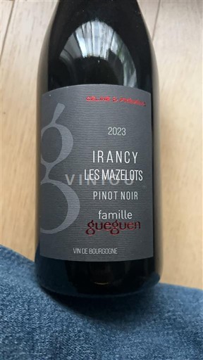 Burgundy Irancy Famille Gueguen Les Mazelots 2023