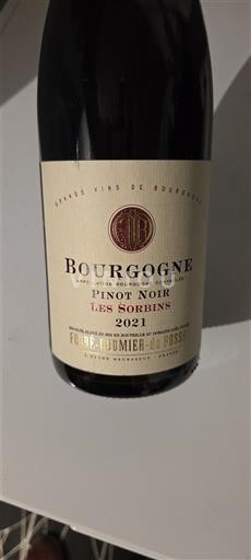 Burgundsko Fougeray de Beauclair Les Sorbins 2021