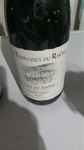 Rhône Valley Côtes du Rhône Les Terrasses du Rhône Vieilles Vignes 2016