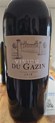 Bordeaux Canon-Fronsac Château Gazin 2018