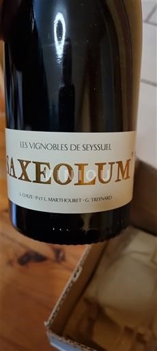 Alps and Rhone Valley Rhône Hills Les Vignobles de Seyssuel Saxeolum 2020