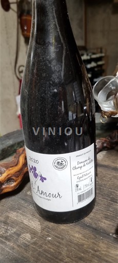 Dolina Loare Touraine Domaine Des Champs de Violettes Amour 2020