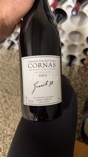 Thung lũng Rhône Cornas Vincent Paris Granit 30 2023
