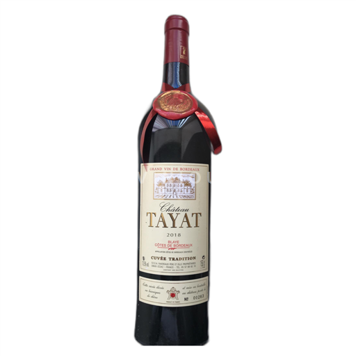 Bordeaux Blaye-côtes-de-bordeaux Château Tayat Tradition 2018
