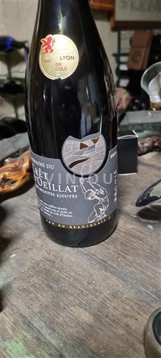 Beaujolais Régnié Domaine Crêt de l'Oeillat Không niên vụ
