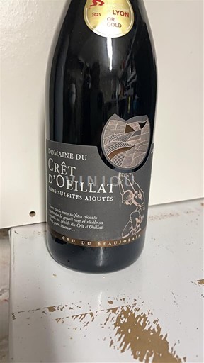 Beaujolais Régnié Domaine Crêt de l'Oeillat Không niên vụ