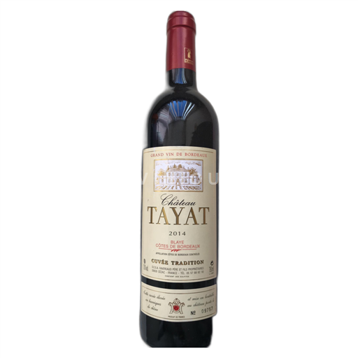 Bordeaux Blaye-côtes-de-bordeaux Château Tayat Tradition 2014