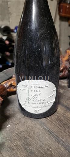 Beaujolais Fleurie André Colonge & Fils Fleurie Maranvières 2011