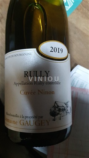 Burgundija Rully Domaine Gaugey Ninon 2019