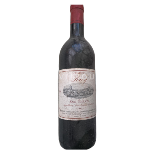 Bordeaux Saint-Émilion Château Perey 1986
