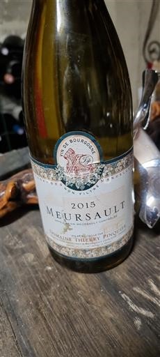 Borgogna Meursault Domaine Thierry Pinquet 2015