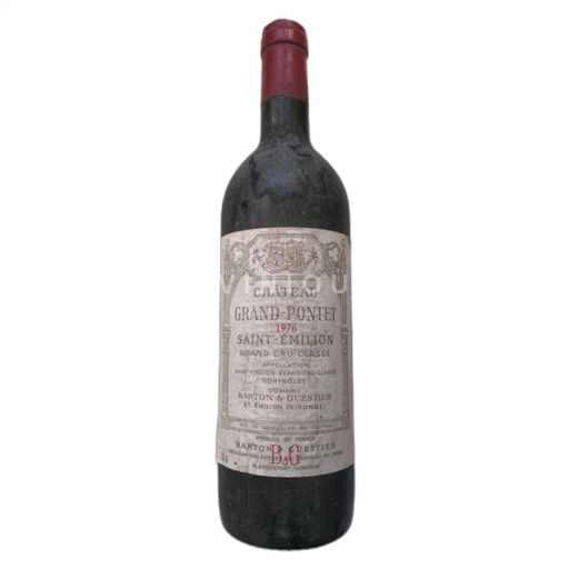 Bordeaux Ospecificerad Château Grand-Pontet 1976