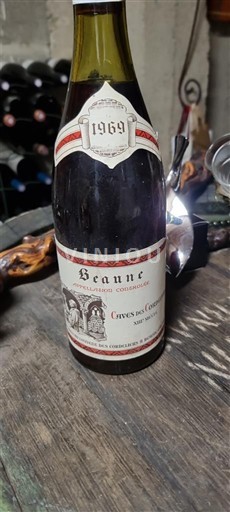 Burgundy Beaune Caves des Cordeliers Grèves des Communes 1969