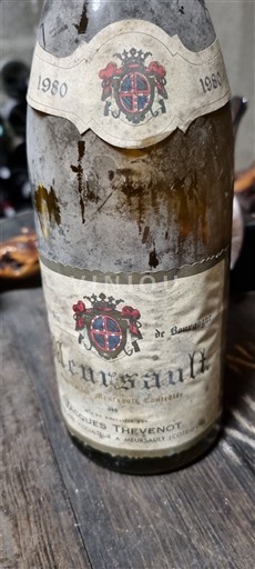 Bourgogne Meursault Jacques Thevenot 1980