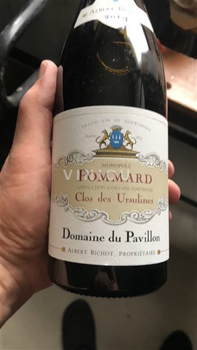 Bourgogne Pommard Domaine Pavillon Clos des Ursulines 2014