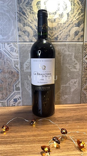 Burdeos Blaye-Côtes de Burdeos Château La Braulterie de Peyraud Prestige 2022