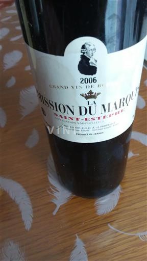 Burdeos Saint-Estèphe La Mission du Marquis 2006