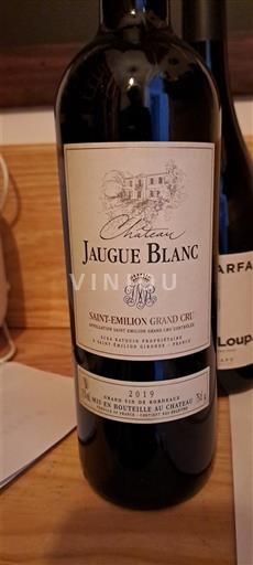 Bordeaux Saint-Émilion Grand Cru Grand Cru Château Jaugue Blanc 2019