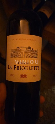 Bordeaux Château La Prioulette 2017