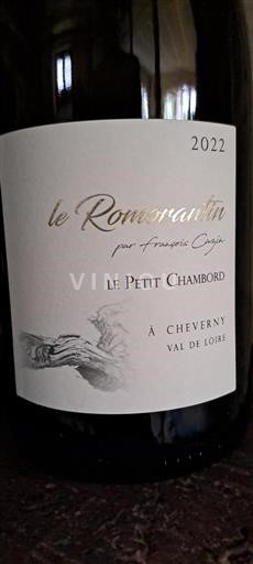 Loirevallei Cheverny Le Petit Chambord Le Romorantin 2022