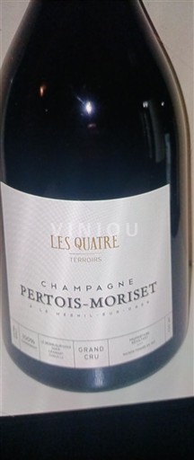 Champagne Sâm-panh Grand Cru Pertois-Moriset Les Quatre Terroirs Không niên vụ