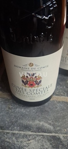 Thung lũng Rhône Châteauneuf-du-pape Domaine Comte Spéciale des Comtes 2020