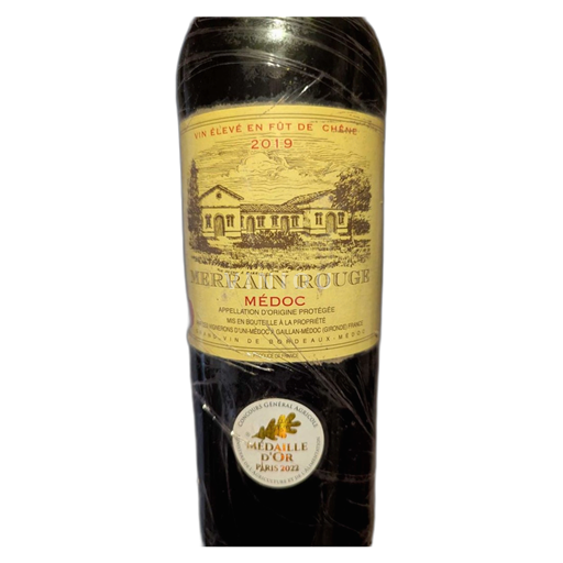 Bordeaux Médoc Merrain Elevé en fût de chêne 2019