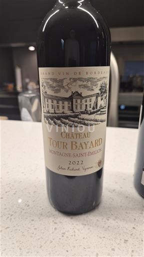 Bordeaux Montagne-Saint-Émilion Château Tour Bayard 2022