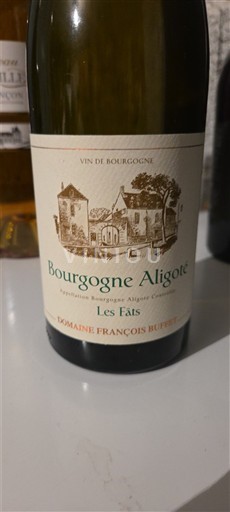 Borgoña Borgoña-Aligoté Domaine François Buffet Les Fats 2018
