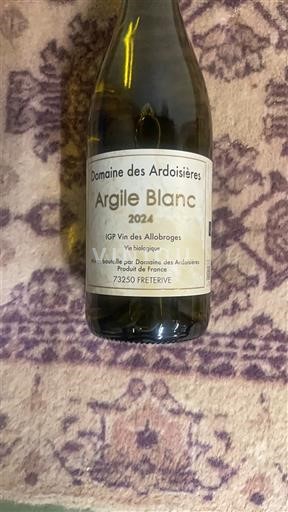 Alperne og Rhône-landene Vine fra Allobroges Domaine Des Ardoisières Argile Blanc 2024