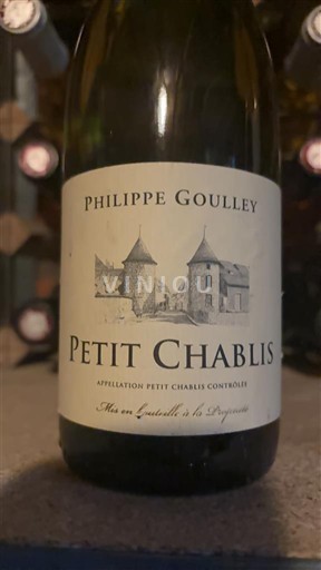 Burgundi Petit-chablis Philippe Goulley Ei vuosikertaa