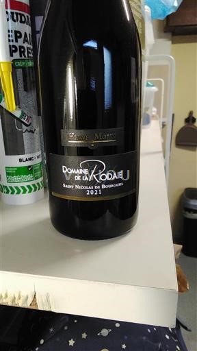 Loiredalen Saint-Nicolas-De-Bourgueil Domaine La Rodaie Marie 2021
