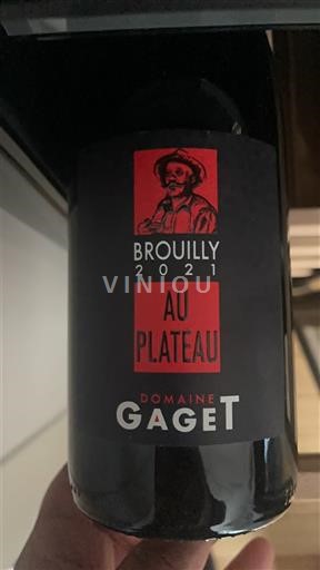 Beaujolais Brouilly Domaine Gaget Au Plateau 2021