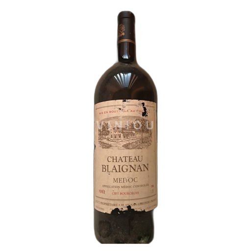 Bordeaux Médoc Chateau Blaignan 1992