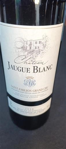 Bordeaux Saint-Émilion Grand Cru Grand Cru Château Jaugue Blanc 2018