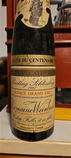 Alsácia Riesling Grand Cru Domaine Weinbach Sainte Catherine - du Centenaire 1997