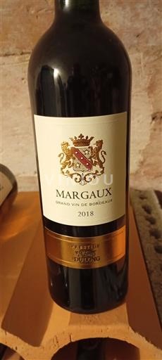 Bordeaux Margaux Château Dulong 2018