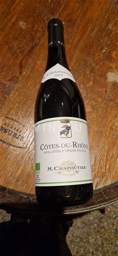 Rhône Valley Côtes-du-Rhône M. Chapoutier 2019