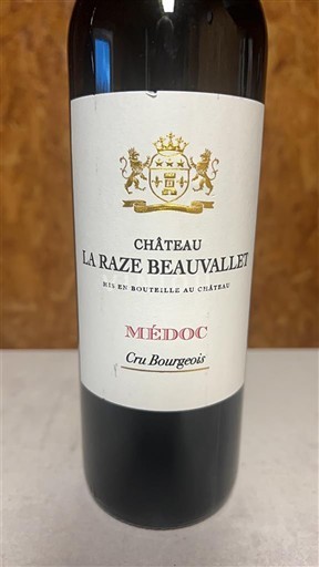Bordeaux Médoc Cru Bourgeois Château La Raze Beauvallet Không niên vụ