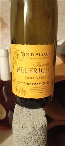 Alsacia Famille Helfrich Vieilles Vignes 2022