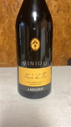 Thung lũng sông Loire Không được chỉ định J. Mourat Mareuil Marie du Fou 2023